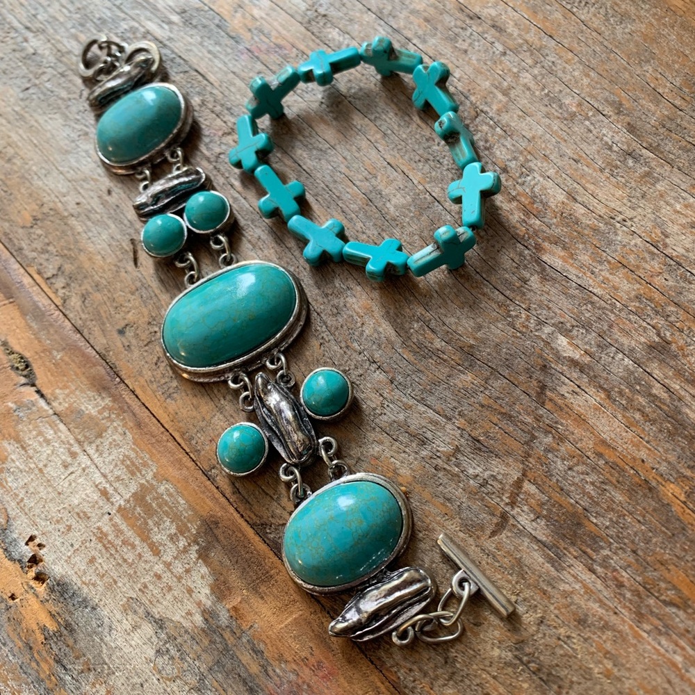 Turquoise Bracelet Set